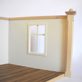 Puppenzimmer mit Fenster_Detailansicht